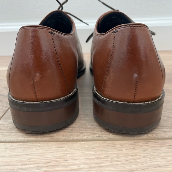 Cole Haan British Tan Cap Toe Derby/Blucher Lace Ups 9.5 - Picture 3 of 6